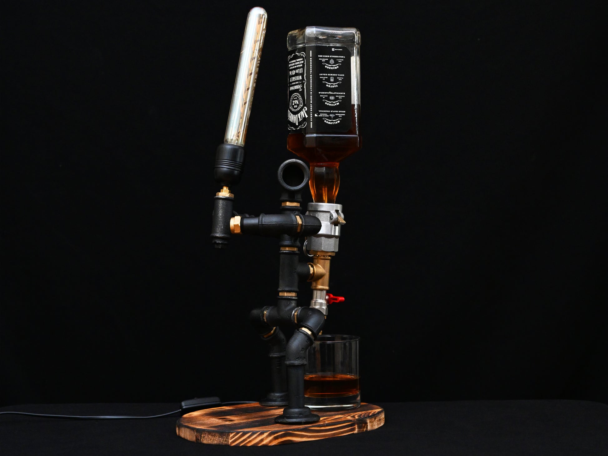 KNIGHT - Steampunk Whiskey Dispenser - IronStudio