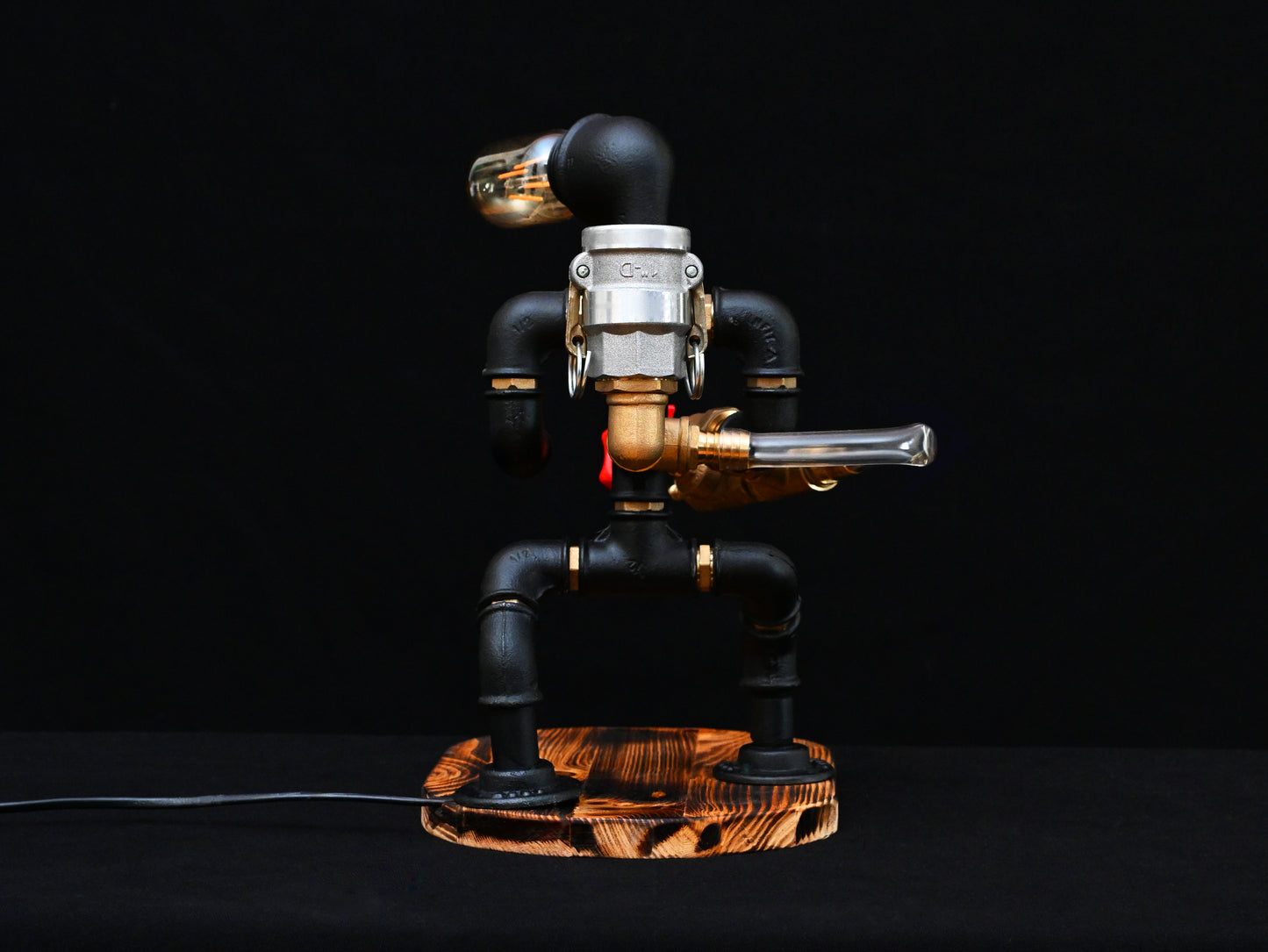 FIREMAN - Steampunk Whiskey Dispenser