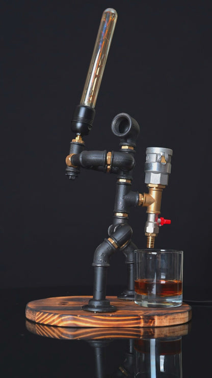 KNIGHT - Steampunk Whiskey Dispenser