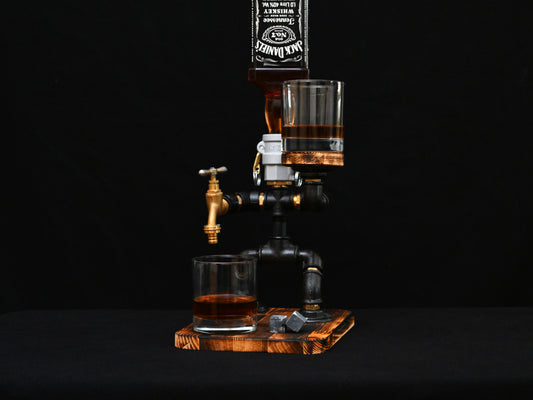 BARTENDER - Steampunk Whiskey Dispenser - IronStudio